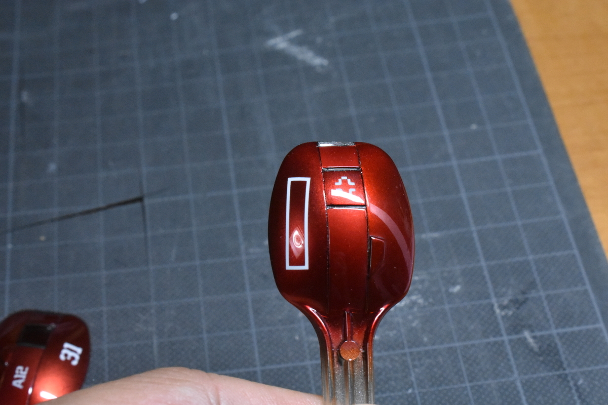 キャンディ塗装のカラーサンプルを作る(完) デカールと鏡面仕上げ