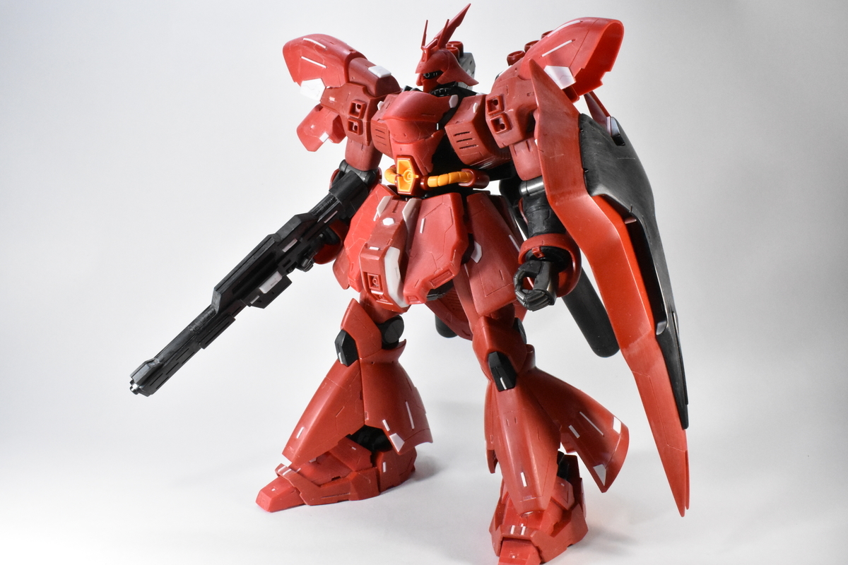 HGサザビー制作記(6) 全身の工作個所を確認 - そうねんのんびり創作記