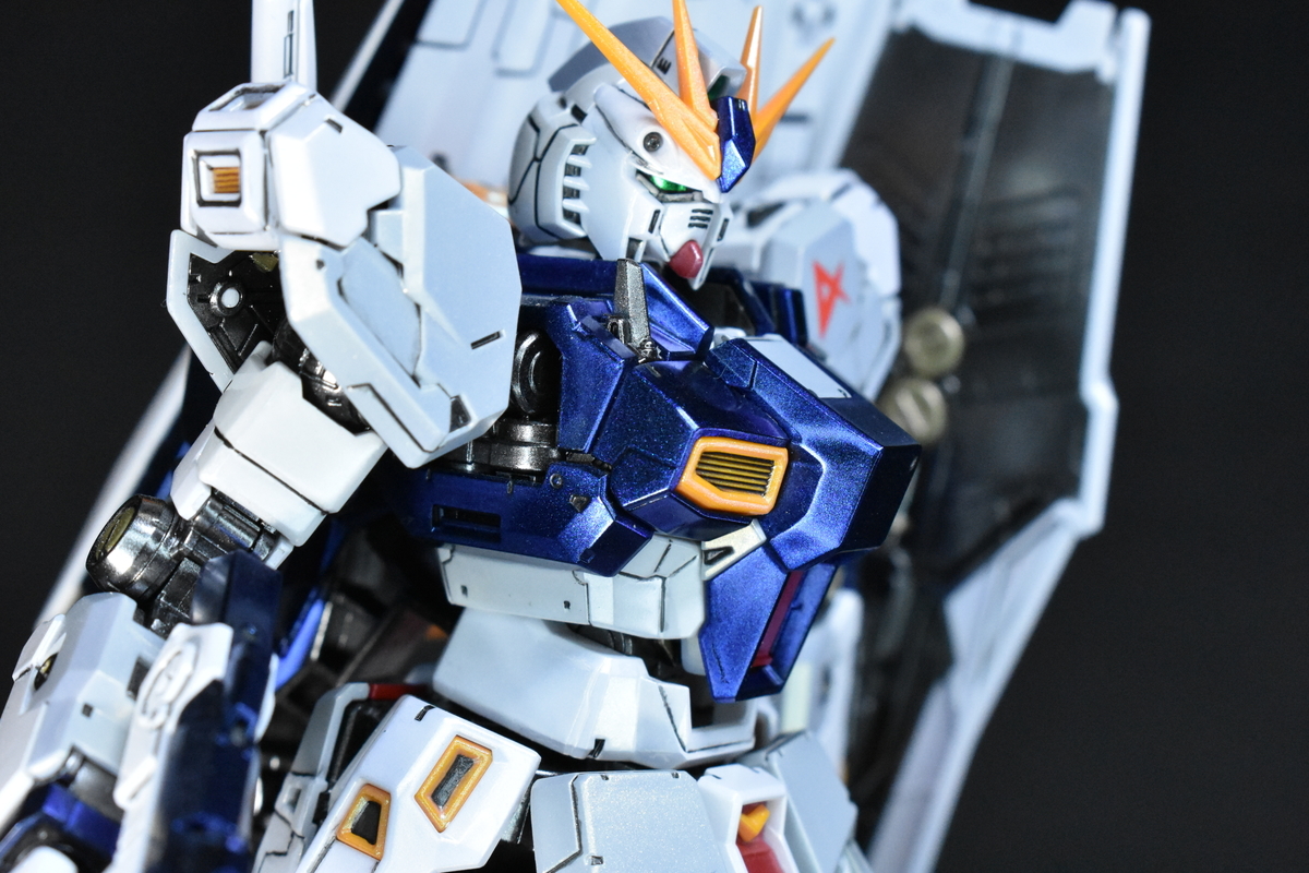 Mr.クリスタルカラーでRGνガンダムを全塗装(完) - そうねんのんびり創作記