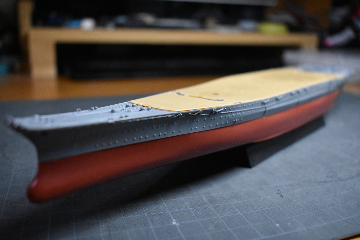 1/700戦艦大和の建造記録(1) 艦Next大和を素組 - そうねんのんびり創作記