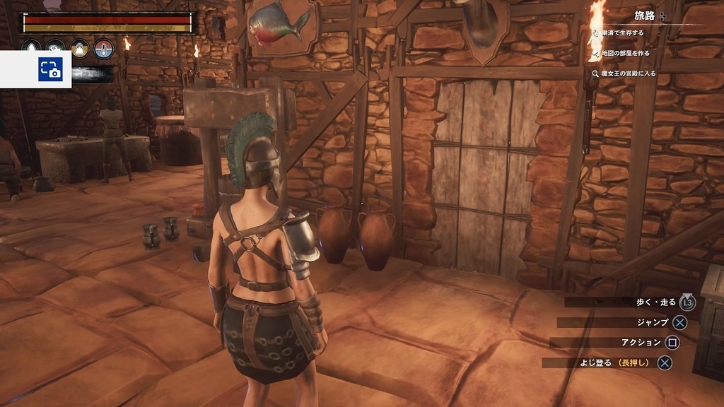 アキロニア後ろ姿