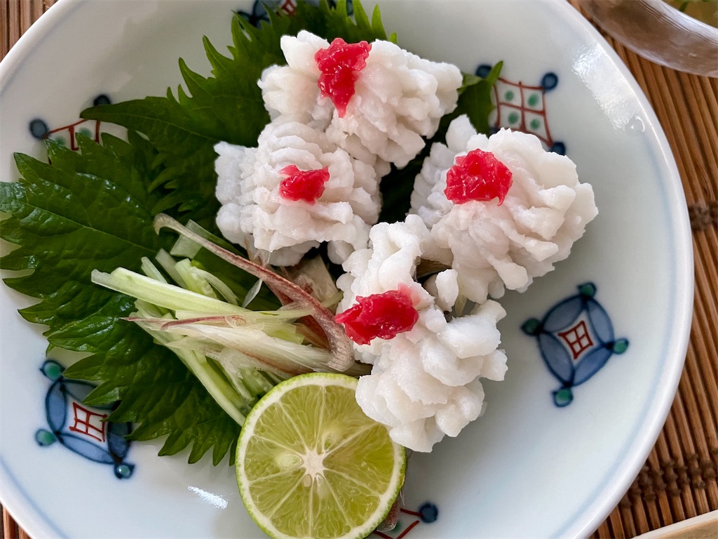 鱧と海の日 - ほんの少し