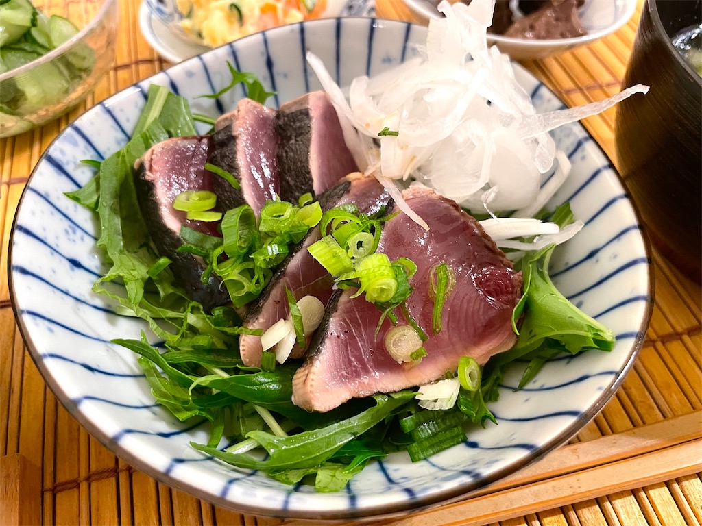 初鰹とツタンカーメン - ほんの少し