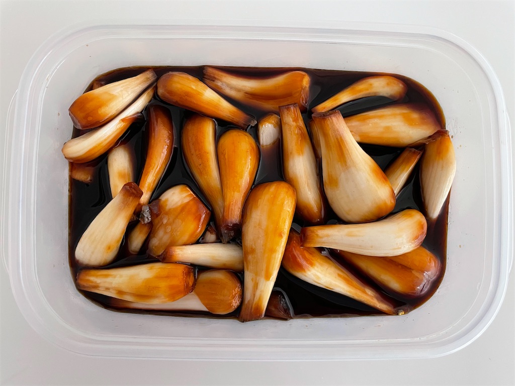 らっきょう炒飯 - ほんの少し