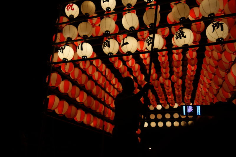 柳川白秋祭の写真（補正前）