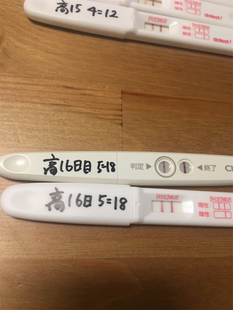 高温期16日目になりました なんだかんだ水色がすき