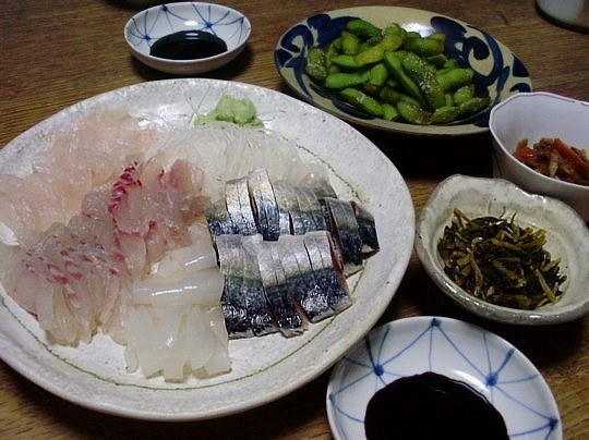 2009/10/30　刺身盛り合わせ