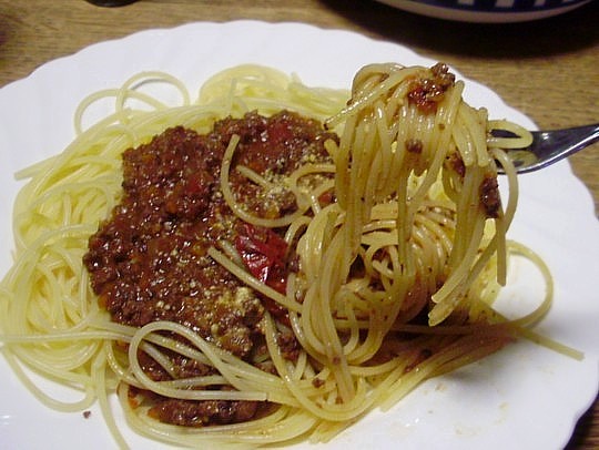 2010/10/14　スパゲッティ・ミートソース