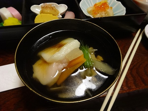 2016/1/2　環翠楼　朝食