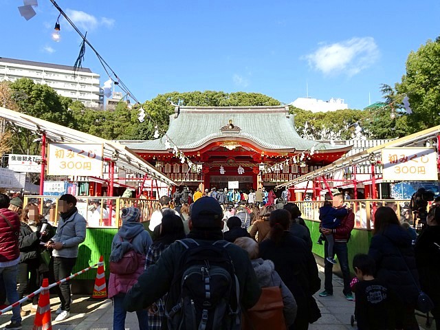 2019/01/01　生田神社