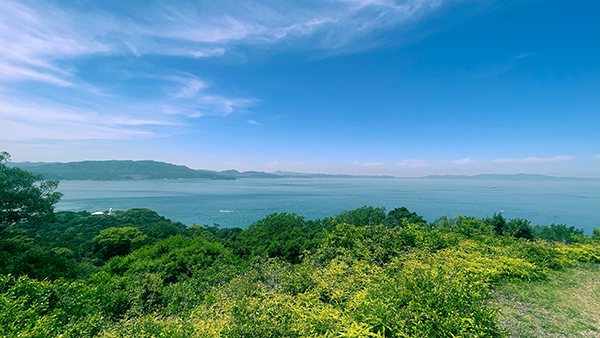 そうだ ラピュタ島、行こう。和歌山県 加太 友ヶ島 ジブリ 天空の城ラピュタ 聖地巡礼 第3砲台跡  展望台