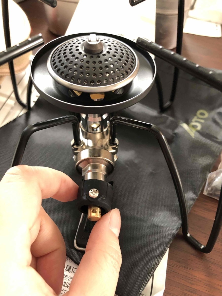 キャンプ ソト Soto レギュレーターストーブst 310にアシストセットを付けてみた のらりくらり