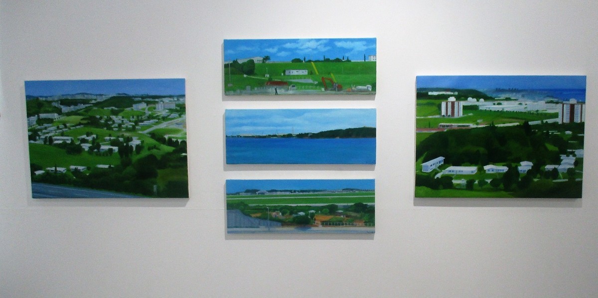eitoeikoの石垣克子個展「基地のある風景II」を見る - mmpoloの日記