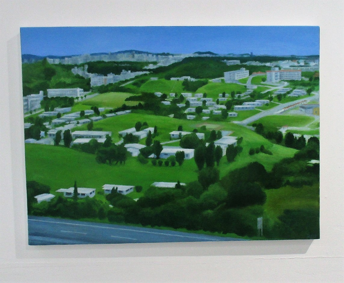 eitoeikoの石垣克子個展「基地のある風景II」を見る - mmpoloの日記
