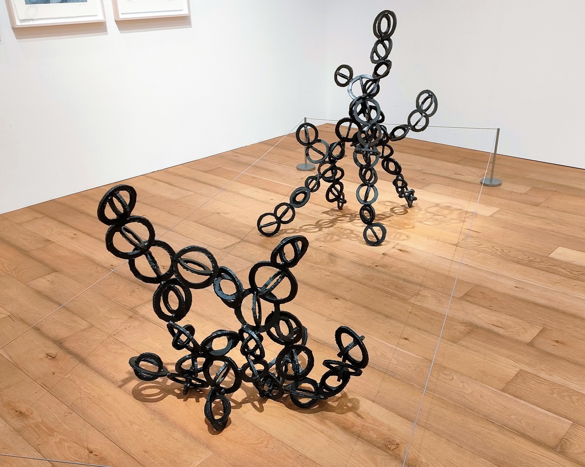 青木野枝・銅版画／額装込み 青木野枝・銅版画／額装込み （銀座蔦屋書店ギンザ アトリウムの