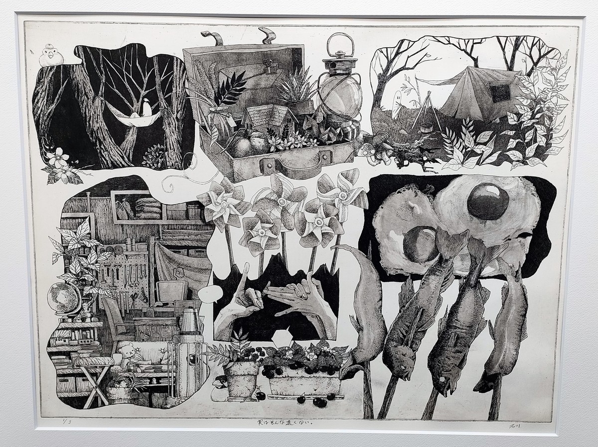 ギャラリー川船の「日芸版画修了卒業制作展」を見る - mmpoloの日記