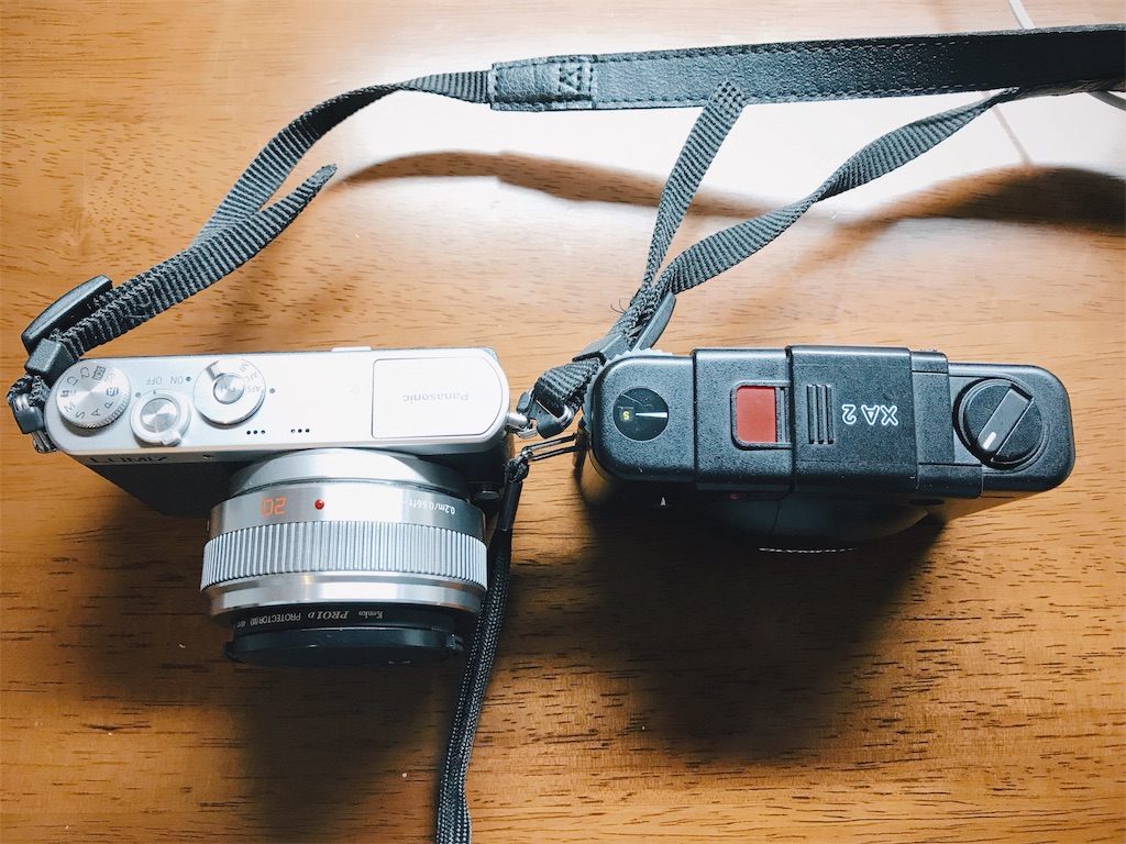 フィルム詰め替え式の写ルンです？olympus XA2の現像ができたよ