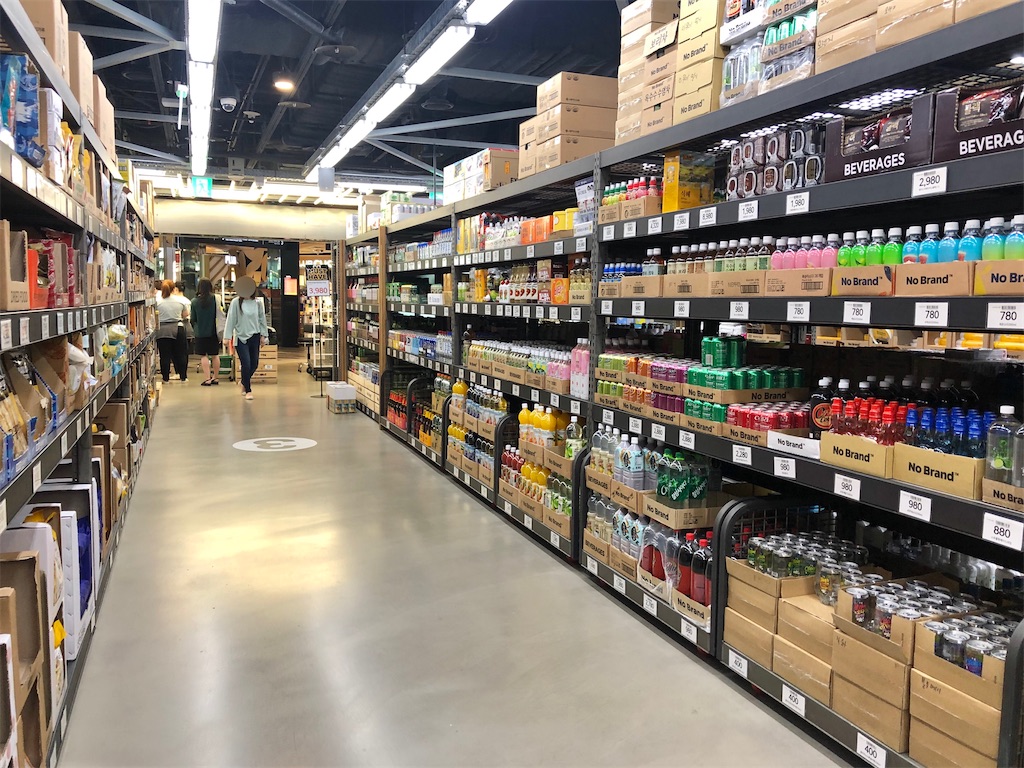 Eマートブランド 食品から日用品までリーズナブルな No Brand ぐるぐるソウル 仮