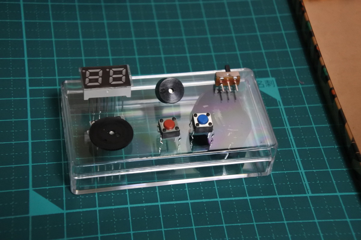 ATTiny85と58曲メロディICを使った小型メロディボックスの製作