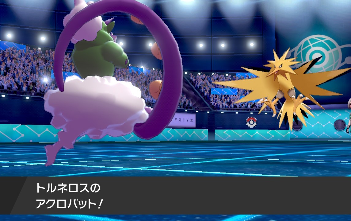 ポケモン剣盾シングル アクロバット兄弟シングルバトル まけんき ビビリだま戦術 受けルガチアンチ