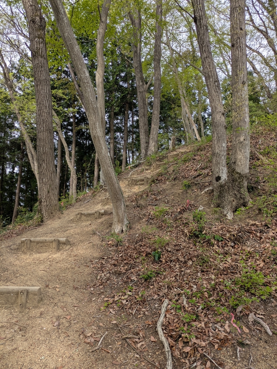 滑って転んだ階段