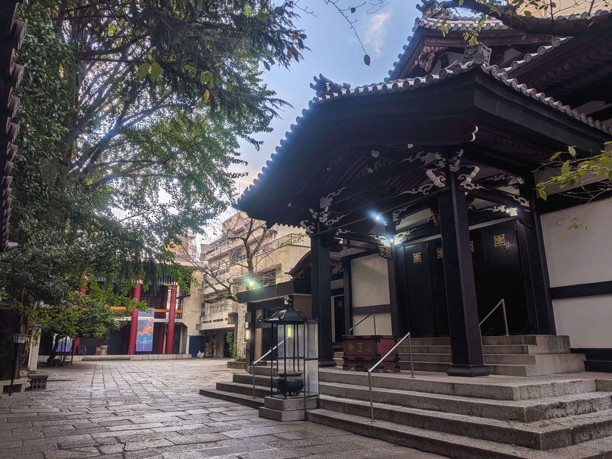 台東区松が谷の本覚寺