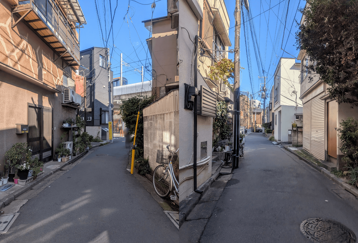 八広一丁目の街並み