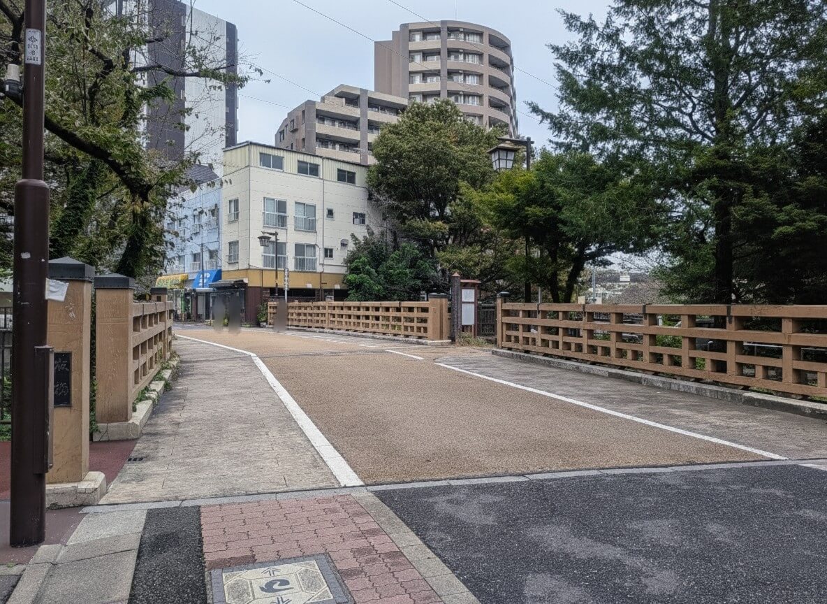 南橋詰から見た板橋
