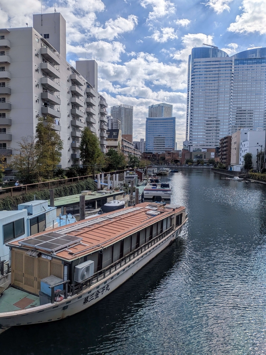 月島橋からの眺め