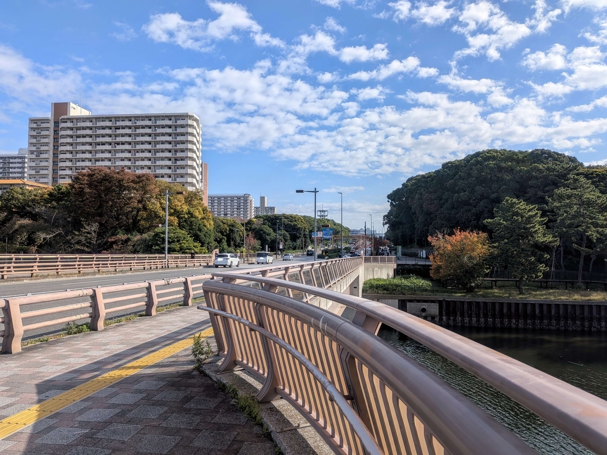 勝島橋から見る八潮