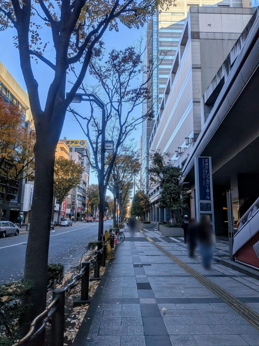 北斎通り すみだトリニティホール前