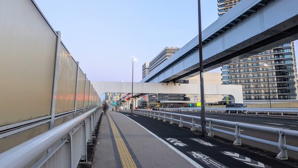 有明中央橋歩道からの景色