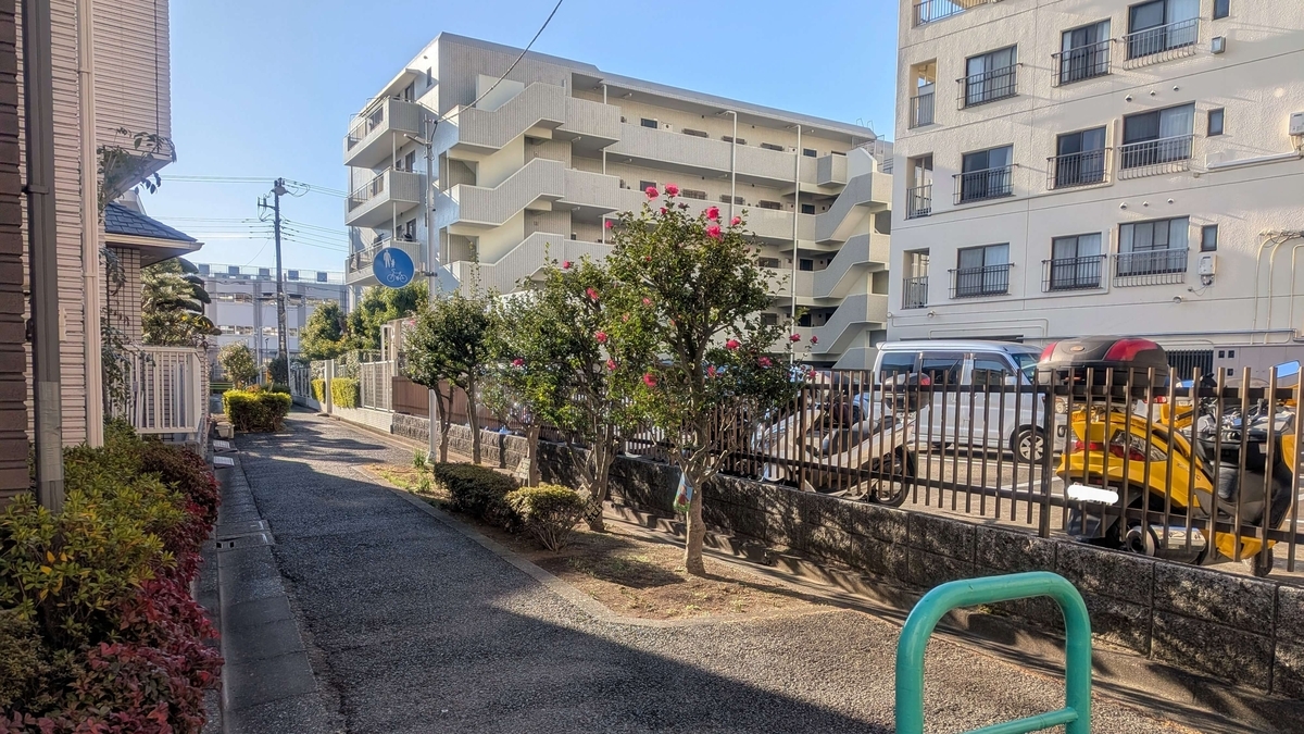 金町一丁目の路地