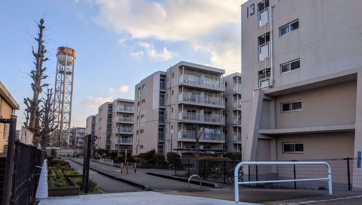 都営文花団地13,15,17,19号棟