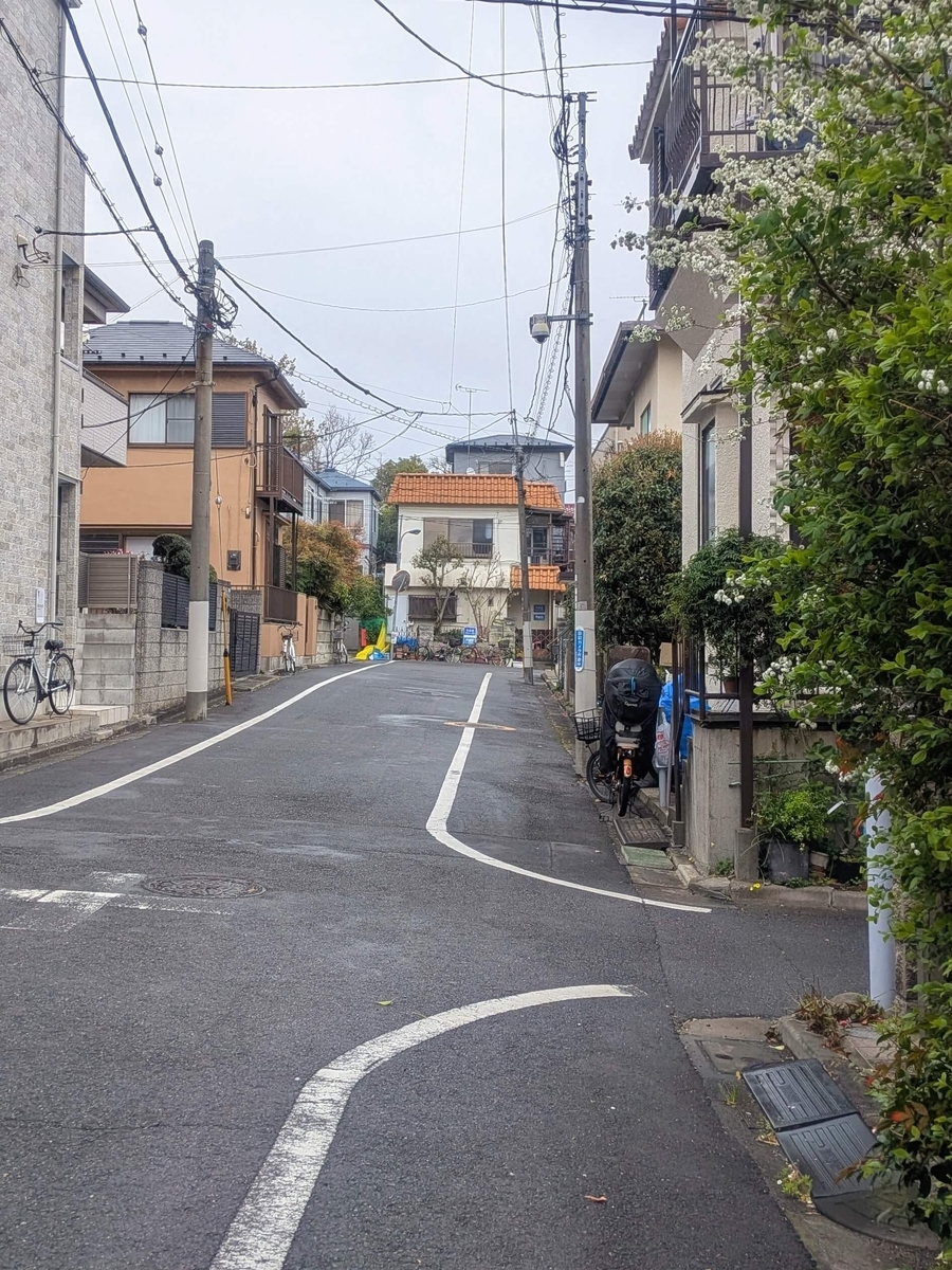 北区赤羽西4丁目の住宅街