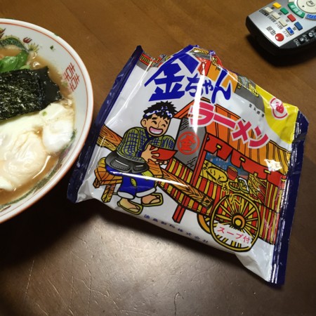 徳島製粉さんの金ちゃんラーメン・・・これも美味しいんです