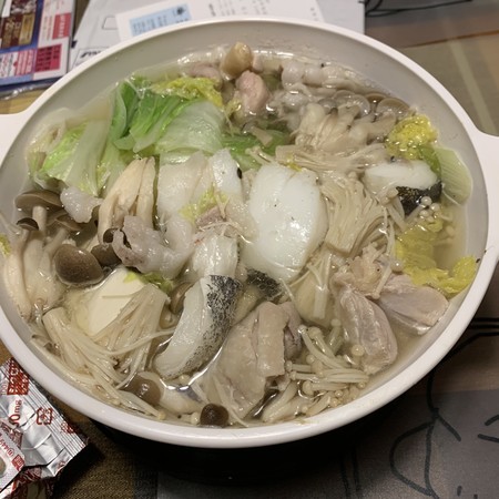 孤独の晩御飯 この冬は鍋だ だんだん手際が良くなってきた 日本橋濱町weblog 日々酔亭