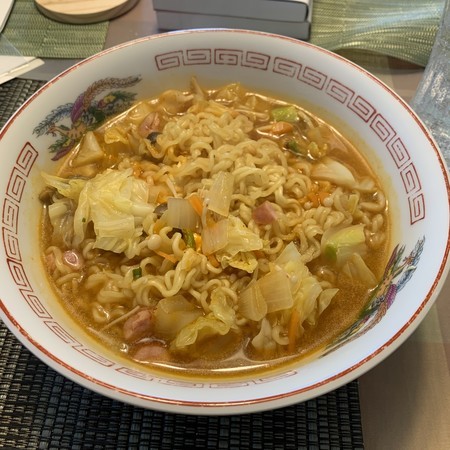 辛ラーメン完成