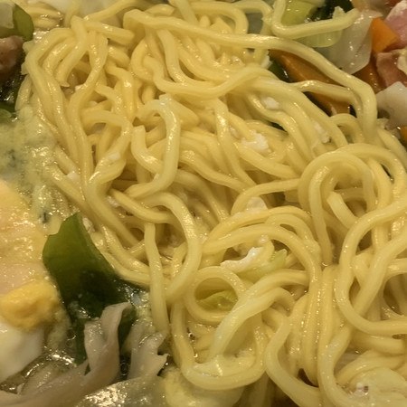 Two-night dried noodles are delicious.