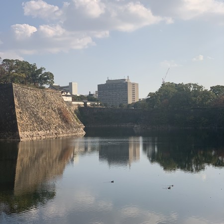 The first photo shows the view from this building.