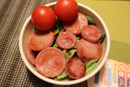 The smaller one is Unzen Ham's sausage