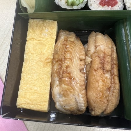 grilled conger eel and dashimaki omelet