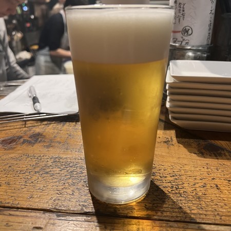 We start today with draft beer!