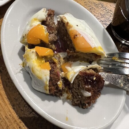 Excellent when mixed with the semi-boiled egg yolk on top!