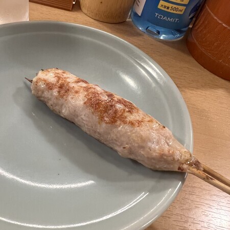 First of all, the restaurant's most recommended tsukune!