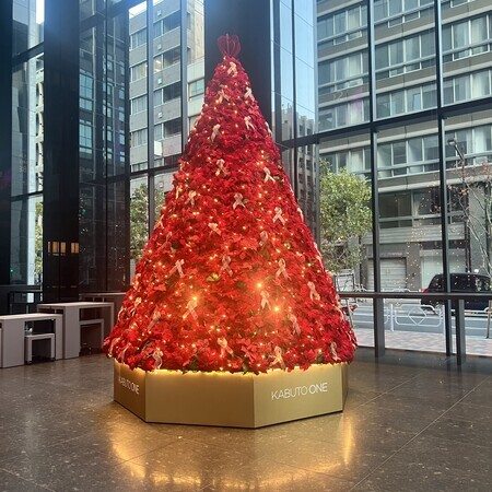 2023年のクリスマスツリー②・・・次は日本橋高島屋とKABUTO ONEの