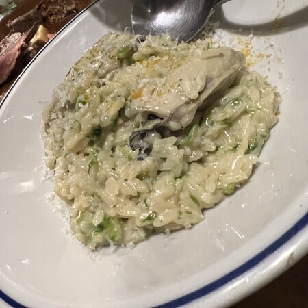Last was oyster risotto... this was delicious!