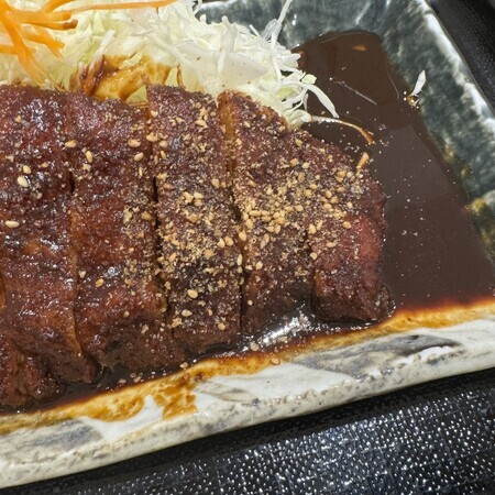The staff at the restaurant are pleasantly attentive ... they told me to eat it with a lot of sesame seeds!