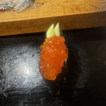 How much salmon roe... What is the trick to eating a large amount of salmon roe?