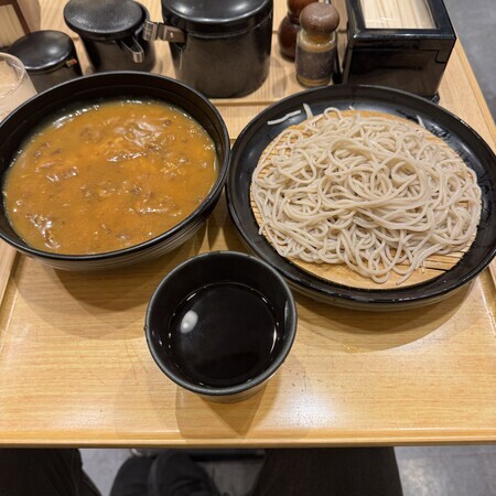 Curry Rice Bowl Set (Large portion of soba noodles)